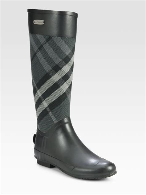 burberry rain snow boots grey|Burberry rain boots on sale.